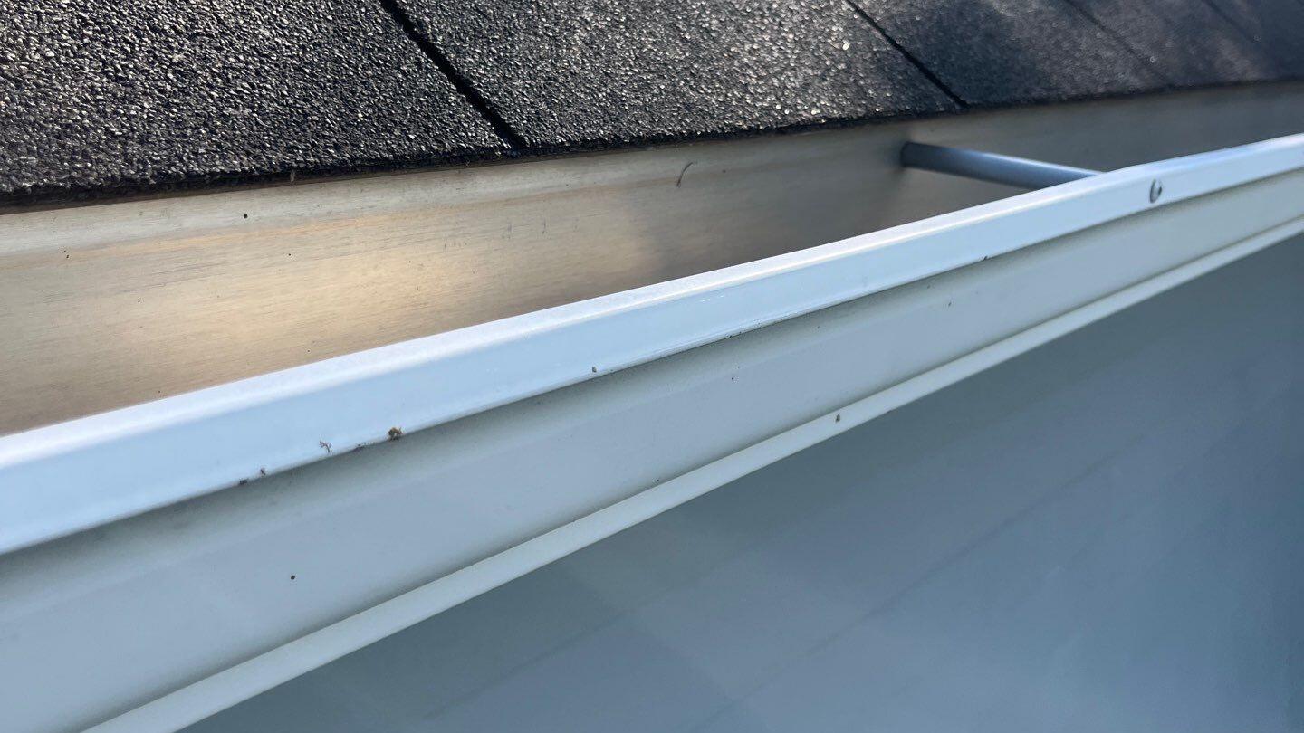 seamless gutters on a house