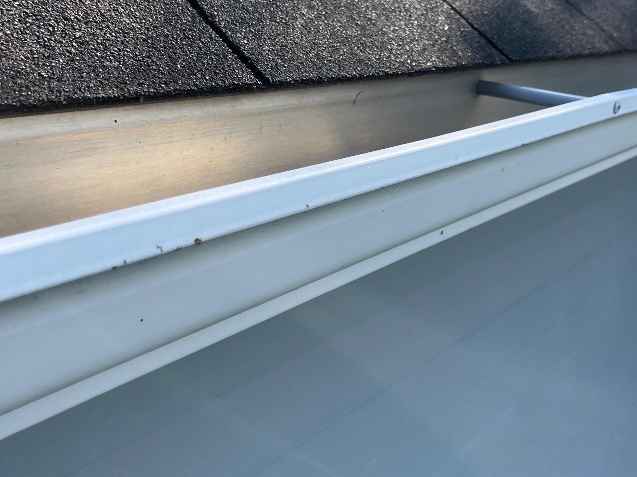 seamless gutters on a house