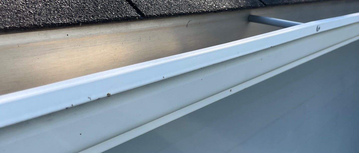 seamless gutters on a house